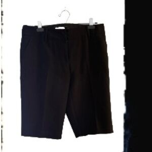 TAPEMEASURE BLACK DRESS SHORTS